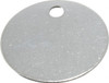 C.H. Hanson 1-3/8 Inch Diameter, Round, Stainless Steel Blank Metal Tag Blank, 25 Pieces 1094S-25 - 36929776