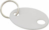 Master Lock Oval, English Safety & Facility Key Tag White Plastic 7116D - 85002996