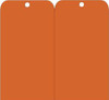AccuformNMC 25 Qty 1 Pack 3" High x 6" Long, Safety & Facility Blank Tag 2 Sides, Orange Unrippable Vinyl RPT155 - 05199930