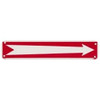 AccuformNMC Right Arrow (Graphic), Rigid Plastic Fire and Exit Sign 10" Wide x 2" High, Glow-in-the-Dark GL14R - 63374094