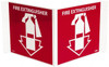 AccuformNMC Fire Extinguisher, Acrylic Fire Sign 14-1/2" Wide x 8" High VS11R - 63374649