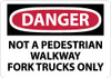 AccuformNMC "Danger - Non-Potable Water - Do Not Drink", 10" Long x 14" Wide, Aluminum Safety Sign Rectangle, 0.04" Thick, Use for Accident Prevention D594AB - 02158772