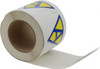 AccuformNMC 4" Long x 4" Wide, Pressure-Sensitive Vinyl Safety Sign Square, 0.004" Thick, Use for Hazardous Materials USPRL - 04331328