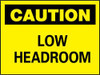 AccuformNMC "CUC", 7" Long x 10" Wide, Rigid Plastic Safety Sign Rectangle, 0.05" Thick, Use for Accident Prevention C43R - 09604497
