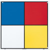 AccuformNMC "Hazardous Materials Systems", 10" Long x 10" Wide, Rigid Plastic Safety Sign Square, 0.05" Thick, Use for Hazardous Materials HMS10R - 63377279