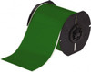 Brady 4" x 100 ft. Green Vinyl Tape For BBP30 Label Printer, BBP33 Label Printer, BBP35 Multi-color Sign & Label Printer, BBP37 Color & Cut Sign & Label Printer, BradyPrinter S3100, BBP31 Sign & Label Printer 142007 - 37703584
