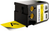 DYMO 2" x 23 ft. Black on Yellow Vinyl Cartridge For DYMO XTL printer: 1868815 1868775 - 92780543