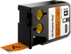 DYMO 1" x 23 ft. Black on Orange Vinyl Cartridge For DYMO XTL printers: 1868813, 1868814, 1868815 1868768 - 92780642