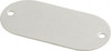C.H. Hanson 2-1/8 Inch Wide, Style 1, Stainless Steel Blank Metal Plate 1 Inch High, 10 Pieces 3585S-10 - 36928935