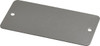 C.H. Hanson 3 Inch Wide, Style 2, Stainless Steel Blank Metal Plate 1-1/2 Inch High, 10 Pieces 96S-10 - 36928992