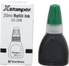 Value Collection Rubber Stamp Accessories, Type: Refill Ink, Color: Green, Container Size: 20 ml MSC-24214 - 09058694
