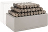 C.H. Hanson 27 Piece, 1/4" Character Steel Stamp Set Letters, Heavy Duty 21051 - 53989216