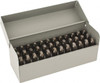 C.H. Hanson 36 Piece, 3/16" Character Steel Stamp Set Letters & Figures, Low Stress Round Face Full 26187 - 97652853
