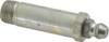 Alemite Straight Head Angle, 1/8 PTF Carbon Steel Standard Grease Fitting 7/16" Hex, 1-3/4" Overall Height, 1-17/64" Shank Length, 10,000 Operating psi, Zinc Plated Finish 1669-B - 03244357