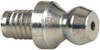Alemite Straight Head Angle, Drive-In Grease Fitting 5/8" Overall Height, 1/4" Shank Length, Zinc Plated Finish 1633 - 03244563