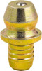 LuMax 0° Head Angle, 3/16 Drive-In Steel Drive-In Grease Fitting Zinc Plated Finish LX-3505-10 - 48925721