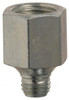 PROLUBE Straight Head Angle, 1/4-28 NPT Steel Grease Fitting Adapter 1/2" Hex ADPH1-4M1-8FST5 - 85062404