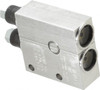 LDI Industries 0.16 cc Output per Cycle, 2 Outlet Central Lubrication System Air-Operated Pump 1" Wide x 4-3/64" High, Oil/Grease, 1/8-27 Outlet Thread, NPTF PMP100-02 - 67533257
