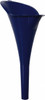 Funnel King 1 Qt Capacity Polyethylene Funnel 3-1/2" Mouth OD, 13/16" Tip OD, 11" Straight Spout, Blue 32855 - 39826631