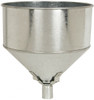 Plews Stant 8 Qt Capacity Steel Funnel 9-1/2" Mouth OD, 1" Tip OD, Straight Spout 1707306 - 63725642