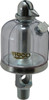Trico 1 Outlet, Acrylic Bowl, 2 Ounce Manual-Adjustable Oil Reservoir 1/4 NPT Outlet, 1-15/16" Diam x 4-1/2" High 30323 - 09419664