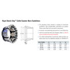 Royal QG-65 Ultra-Precision Quick-Grip™ Round Collet (Metric), Serrated, 59mm Size - 62550