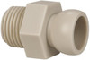 Cedarberg 4 Piece, 1/2" Hose ID, Male to Male Coolant Hose Pipe Thread Connector 1/2" NPT, For Snap-Loc Modular Hose Systems 8450-18 - 09778630