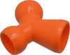 Loc-Line 1/2" Hose Inside Diam, Coolant Hose Y-Fitting Includes 1/2" Y-Fitting, for Use with Loc-Line Modular Hose System, 2 Pieces 51808 - 09777707