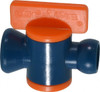 Loc-Line 10 Piece, 1/4" ID Coolant Hose In-Line Valve Female to Ball Connection, Acetal Copolymer Body, Unthreaded, Use with Loc-Line Modular Hose Systems 29454 - 04877387