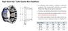 Royal QG-100 Ultra-Precision Quick-Grip™ Round Collet (Metric), Serrated, 86mm Size - 63148