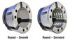 Royal QG-100 Ultra-Precision Quick-Grip™ Round Collet (Metric), Serrated, 91mm Size - 63153