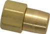 Coilhose Pneumatics Closed Check Brass Air Chuck Straight Push On Chuck, 1/4 FPT CH14-4 - 00577320