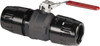 Transair 7/8" ID, 25mm OD, Lockable Ball Valve Brass, 232 psi Working Pressure 4092 25 00 - 46016143