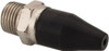 Value Collection Blow Gun Non-Safety Nozzle 1/8 NPSM, 1" Hose Length, Rubber 4011655570JP - 44082683