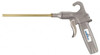 Guardair 120 Max psi Safety Shield Pistol Grip Blow Gun 1/4 NPT, 6" Tube Length, Aluminum Body/Brass Extension 76S006 - 48678635
