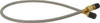 Made in USA 24" OAL, 1/4" ID, 3,000 Max psi, Flexible Metal Hose Assembly 1/4" Fitting, Male Pipe x Male Pipe Union End Connections, Brass Fitting, 304 Stainless Steel Hose 03319639 - 03319639