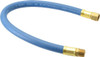 Coilhose Pneumatics 3/8" ID 1-1/2 ft. Long Lead-In Whip Hose FNPT x MNPT Swivel Ends, 200 Working psi, -40 to 212°F, 3/8" Fitting, RP0618S - 48645063