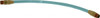 Coilhose Pneumatics 1/4" ID 1 ft. Long Lead-In Whip Hose MNPT Swivel x MNPT Swivel Ends, 140 Working psi, -20 to 165°F, 1/4" Fitting, PP0412S - 79843660