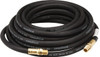 Continental ContiTech 1/4" ID x 1/2" OD 25 ft. Long Multipurpose Air Hose MNPT x MNPT Ends, 200 Working psi, -40 to 190°F, 1/4" Fitting, Black 20025557 - 48577688