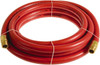 Continental ContiTech 1" ID x 1.38" OD 15 ft. Long Multipurpose Air Hose MNPT x MNPT Ends, 250 Working psi, -10 to 158°F, 1" Fitting, Red PLR10025-15-11 - 55891089