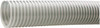 Kuriyama of America 3" ID x 3.64" OD, 40 Max psi, Full In. Hg, Dry Material Handling & Transfer Hose PVC, -40 to 150°F, 4" Bend Radius, 100 ft. Coil Length, Clear UFC300 - 73445371