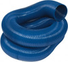 Hi-Tech Duravent 8" ID, 25 ft. Long, PVC Blower & Duct Hose Blue, 10-1/2" Bend Radius, 6 In/Hg, 7 Max psi, -20 to 180°F, Abrasion and Chemical Resistant 202108004025 - 48508014