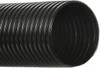 Hi-Tech Duravent 1-1/2" ID, 25 ft. Long, Polyethylene Blower & Duct Hose Black, 2-1/2" Bend Radius, 17 In/Hg, 18 Max psi, -30 to 160°F, UV Resistant 214101501025 - 48509145