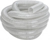 Hi-Tech Duravent 1-1/2" ID, 26 Hg Vac Rating, 10 psi, Polyurethane Vacuum & Duct Hose 25 ft. Long, Clear, 1-1/2" Bend Radius, -40 to 200&degF 033801500001 - 01577089