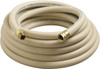 Continental ContiTech 50 ft. Long, 3/4 Male x Female GHT, -40 to 205°F, Synthetic Rubber High Temp & High Pressure Hose 3/4" ID x 1.17" OD, White, 300 Max psi CR075-50MF-M - 44594695
