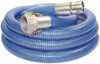 Alliance Hose & Rubber -40 to 150°F, 3" Inside x 3.4" Outside Diam, PVC Liquid Suction & Discharge Hose Transparent Blue, 20 ft. Long, 29 Vacuum Rating, 65 psi Working Pressure BWS300-20CN-M - 79292694