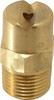 BETE Fog Nozzle 3/8" Pipe, 30° Spray Angle, Brass, Standard Fan Nozzle Male Connection, 6.32 Gal per min at 100 psi, 5/32" Orifice Diam 3/8NF4030@4 - 04403424