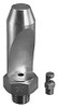 BETE Fog Nozzle 3/8" Pipe, 50° Spray Angle, Grade 303 Stainless Steel, High Impact - Narrow Fan Nozzle Male Connection, 9.49 Gal per min at 100 psi, 3/16" Orifice Diam 3/8SPN6050@5 - 04404265