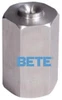 BETE Fog Nozzle 3/8" Pipe, 90° Spray Angle, Grade 303 Stainless Steel, Full Cone Nozzle Female Connection, 4.61 Gal per min at 100 psi, 5/32" Orifice Diam 3/8FWL-3 90@5 - 04408985