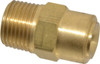 BETE Fog Nozzle 3/8" Pipe, 120° Spray Angle, Brass, Full Cone Nozzle Male Connection, 6.15 Gal per min at 100 psi, 3/16" Orifice Diam 3/8WL-4 120@4 - 04409322
